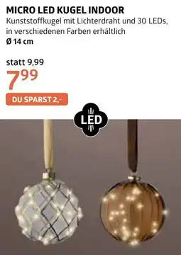 Bellaflora Micro led kugel indoor Angebot