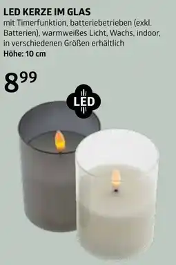 Bellaflora Led kerze im glas Angebot