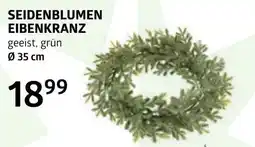 Bellaflora Seidenblumen eibenkranz Angebot