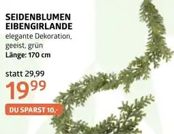 Bellaflora Seidenblumen eibengirlande Angebot