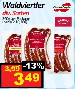 Wurstico Waldviertler Angebot