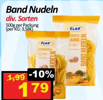 Band Nudeln