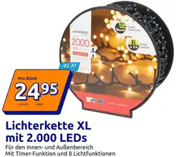 Action Lichterkette XL mit 2.000 LEDS Angebot