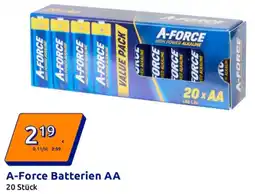 Action A-Force Batterien AA Angebot