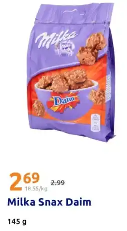 Action Milka Snax Daim Angebot