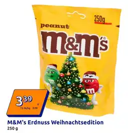 Action M&M's Erdnuss Weihnachtsedition Angebot