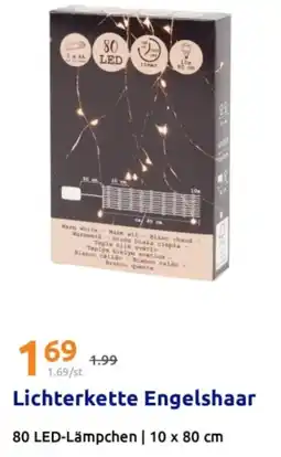 Action Lichterkette Engelshaar Angebot