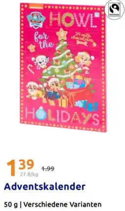 Action Adventskalender Angebot