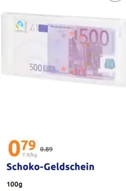 Action Schoko-Geldschein Angebot