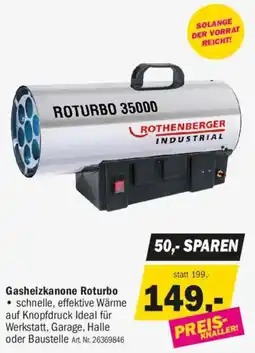 Forstinger Gasheizkanone Roturbo Angebot