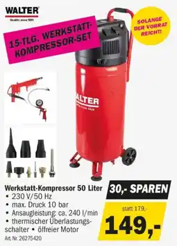 Forstinger Werkstatt-Kompressor 50 Liter Angebot