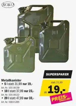 Forstinger Metallkanister Angebot