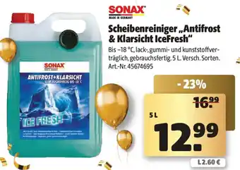 Liebmarkt Scheibenreiniger,,Antifrost & Klarsicht IceFresh" Angebot