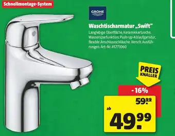 Liebmarkt Waschtischarmatur,,Swift" Angebot