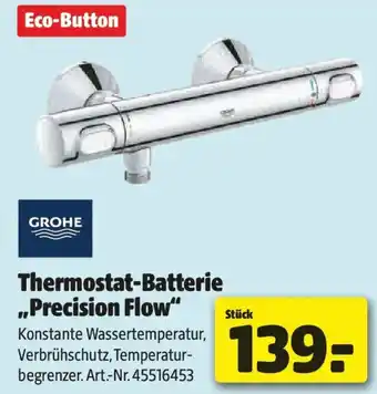 Liebmarkt Thermostat-Batterie „Precision Flow" Angebot