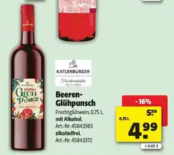 Liebmarkt Beeren- Glühpunsch Angebot