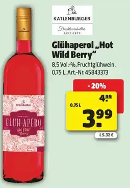 Liebmarkt Glühaperol,,Hot Wild Berry" Angebot