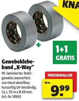 Liebmarkt Gewebeklebe- band,,X-Way" Angebot