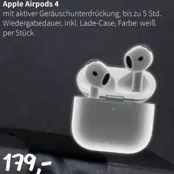 Eurogast Grissemann Apple Airpods 4 Angebot
