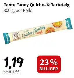 Eurogast Grissemann Tante Fanny Quiche- & Tarteteig Angebot