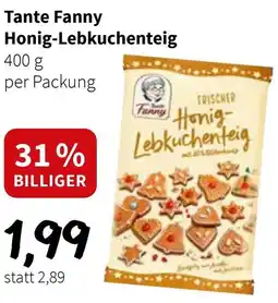 Eurogast Grissemann Tante Fanny Honig-Lebkuchenteig Angebot