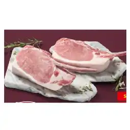 Interspar Tomahawk-Steak vom Duroc Schwein aus Österreich INTERSPAR Angebot
