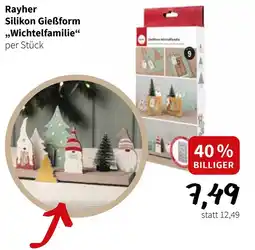 Eurogast Grissemann Rayher Silikon Gieẞform ,,Wichtelfamilie❝ Angebot