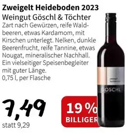 Eurogast Grissemann Zweigelt Heideboden 2023 Angebot