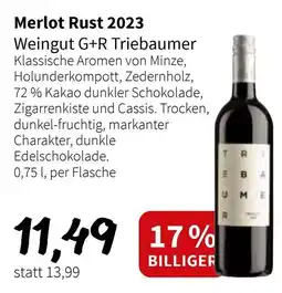 Eurogast Grissemann Merlot Rust 2023 Angebot