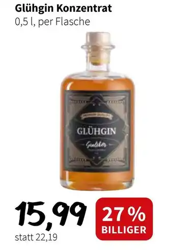 Eurogast Grissemann Glühgin Konzentrat Angebot