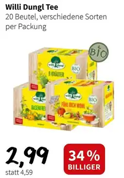 Eurogast Grissemann Willi Dungl Tee Angebot