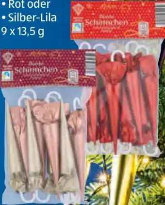 Hofer Monarc Bunte Schirmchen Angebot