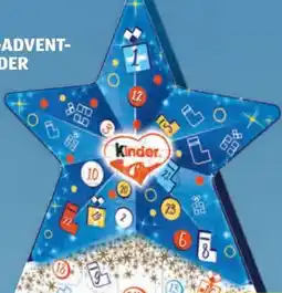 Hofer Ferrero Kinder Mix Adventkalender Stern Angebot