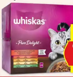 Hofer Whiskas Katzenfutter Pure Delight Angebot