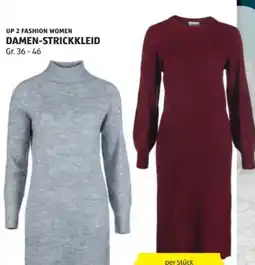 Hofer Up 2 Fashion Damen Strickkleid Angebot