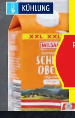Hofer Milsani Schlagobers Angebot
