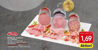 Käsewurst, Krakauer oder Wiener SPAR