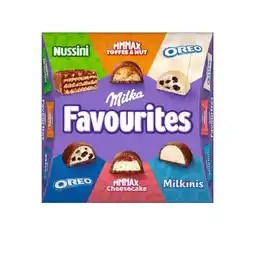 Interspar Sag es mit Pralinen versch. Sorten oder Milka Favourites INTERSPAR Angebot