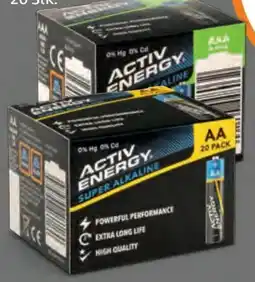 Hofer Activ Energy Batterien-Grossblister Angebot