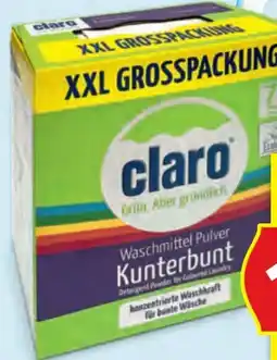 Hofer Claro Kunterbunt Waschmittel-Pulver Angebot