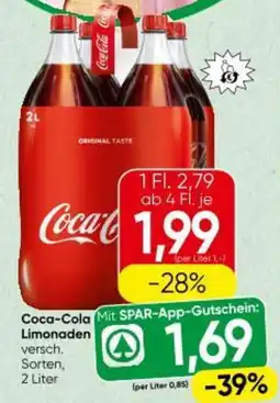 Interspar Coca-Cola Limonaden Angebot