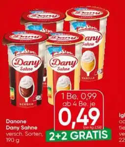 Interspar Danone Dany Sahne Angebot