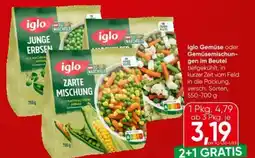 Interspar Iglo Gemüse oder Gemüsemischun- gen im Beutel Angebot