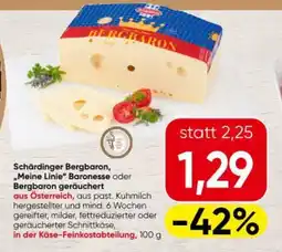 Interspar Schärdinger Bergbaron Meine Linie Baronesse oder Bergbaron geräuchert Angebot