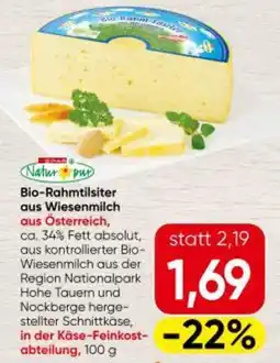 Interspar Bio-Rahmtilsiter aus Wiesenmilch aus Österreich Angebot