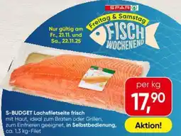 Interspar S-BUDGET Lachsfiletseite frisch Angebot