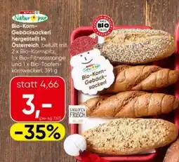 Interspar Gebäcksackerl hergestellt in Österreich Angebot