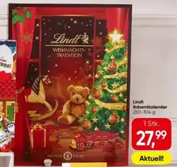 Interspar Lindt Adventkalender Angebot