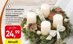 Interspar Adventkranz exklusiv Angebot