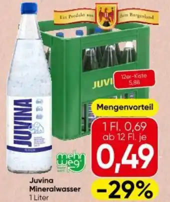 Interspar Juvina Mineralwasser Angebot
